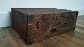 Oud houten koffertje VERKOCHT