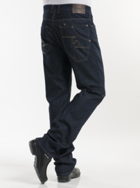 Broek Jeans blue denim stretch       