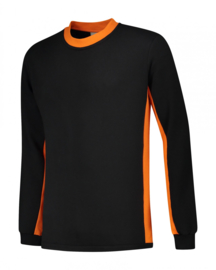 L&S CONTRAST SWEATER WORKWEAR