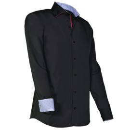 CAPRARO 925 - 20 ZWART (ROOD ACCENT)