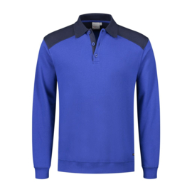 Santino polosweater 2-kleuren Tesla