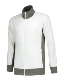 L&S Workwear contrast sweatjacket