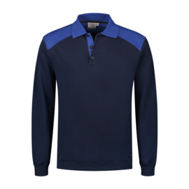 Santino polosweater 2-kleuren Tesla