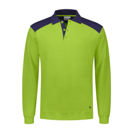 Santino polosweater 2-kleuren Tesla
