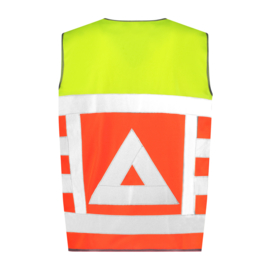 Vest Verkeersregelaar met rits