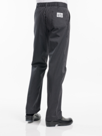 Broek Chef ligne noir