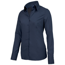 Capraro 29317 - 36 blouse navy (blauw accent)