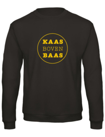 SWEATER KAAS BOVEN BAAS