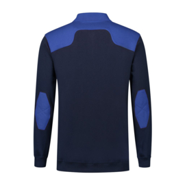 Santino polosweater 2-kleuren Tesla