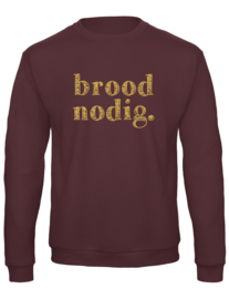 SWEATER BROODNODIG