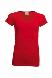 T-SHIRT R-NECK ROOD