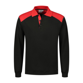 Santino polosweater 2-kleuren Tesla