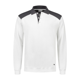 Santino polosweater 2-kleuren Tesla