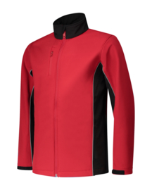 L&S Workwear contrast softshelljas  