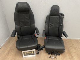 Set leren Scania stoelen