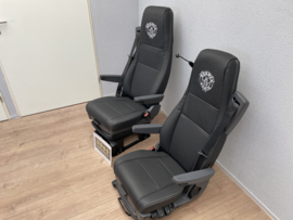 Set scania r zwart leer