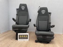 Set scania r zwart leer