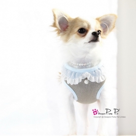 Pretty Pet Baby Mesh Blauw harnas