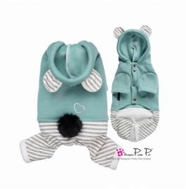 Pretty Pet Bear Jumpsuit Groen