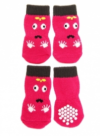 Fuchsia Shocked sokken