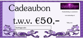 Cadeaubon €50,-