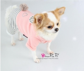 Pretty Pet Bear Jumpsuit Roze