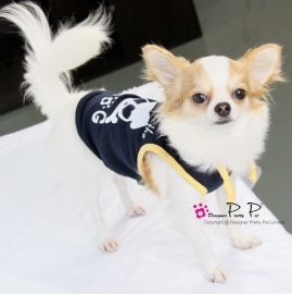 Pretty Pet B ware of the Dog Navy