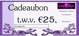 Cadeaubon €25,-