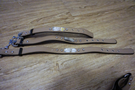 Halsband + riem woodenset