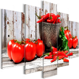 Keuken Tomaten Pepers 100x50cm nr970