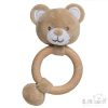 Eco recycled rammelaar beer beige bruin hout ring Soft Touch