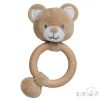 Eco recycled rammelaar beer beige bruin hout ring Soft Touch
