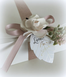 Geborduurd gepersonaliseerd huwelijk handdoeken set cadeau trouwringen en datum met badsetje