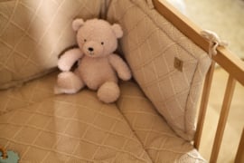 Knuffelbeertje boucle teddy licht oud roze/ wild rose Jollein