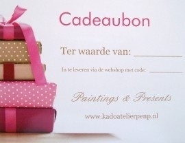 Cadeaubon 50 euro