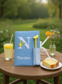 Schrifthoesjes en etuis met naam