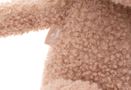 Knuffelbeertje boucle teddy licht oud roze/ wild rose Jollein