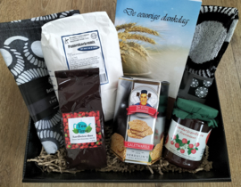 Zeeuws cadeau mandje bedankt in opdracht
