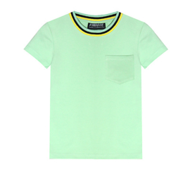 Shortsleeve licht groen Vinrose jongens maat 122/128