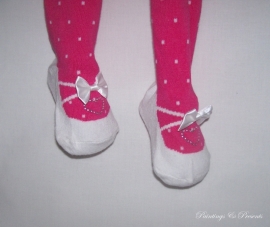 Babymaillot fuchsia in kadozakje 18 - 24 mnd.