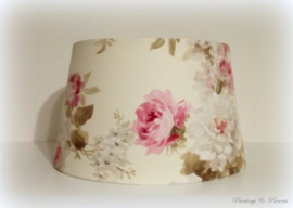 Lampenkap voor staande lamp maat  25 x 15 x 20 cm English Rose