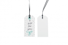 Paper Tags Sparkling Paper A Gift For You