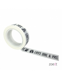 Masking tape Liefs sint & piet