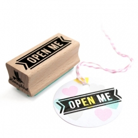 Stempel OPEN ME