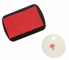 Ink Pad Big - Red Scarlet