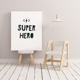 POSTER A4 SUPER HERO