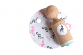 Pionstempel Flamingo