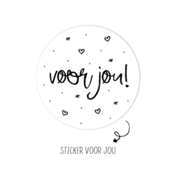 Stickers Voor jou