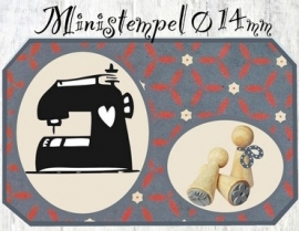 Mini stamp - Sewing machine