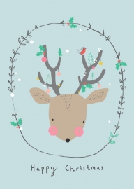 Happy Christmas Deer PL